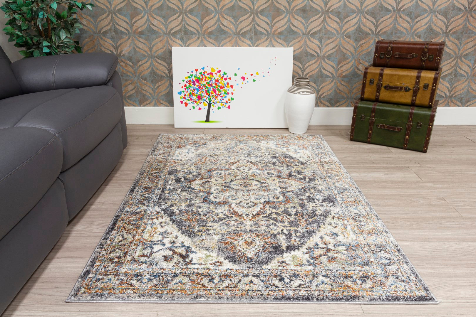 Verdi Range - Rosette Rug – SuperRugStore