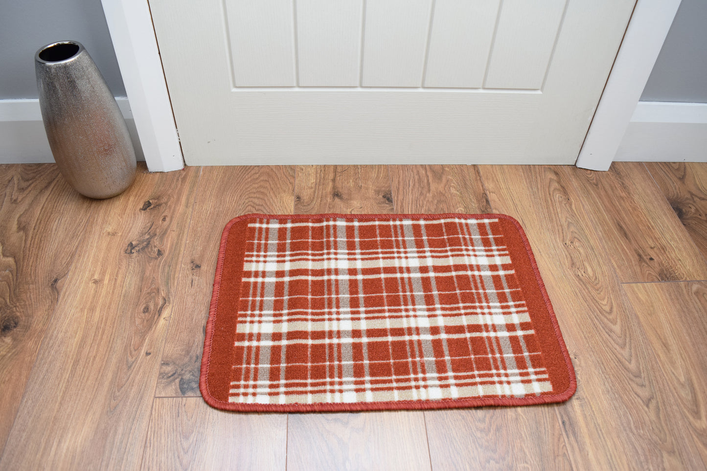 Allerton Range - Tartan Check Set - Terracotta