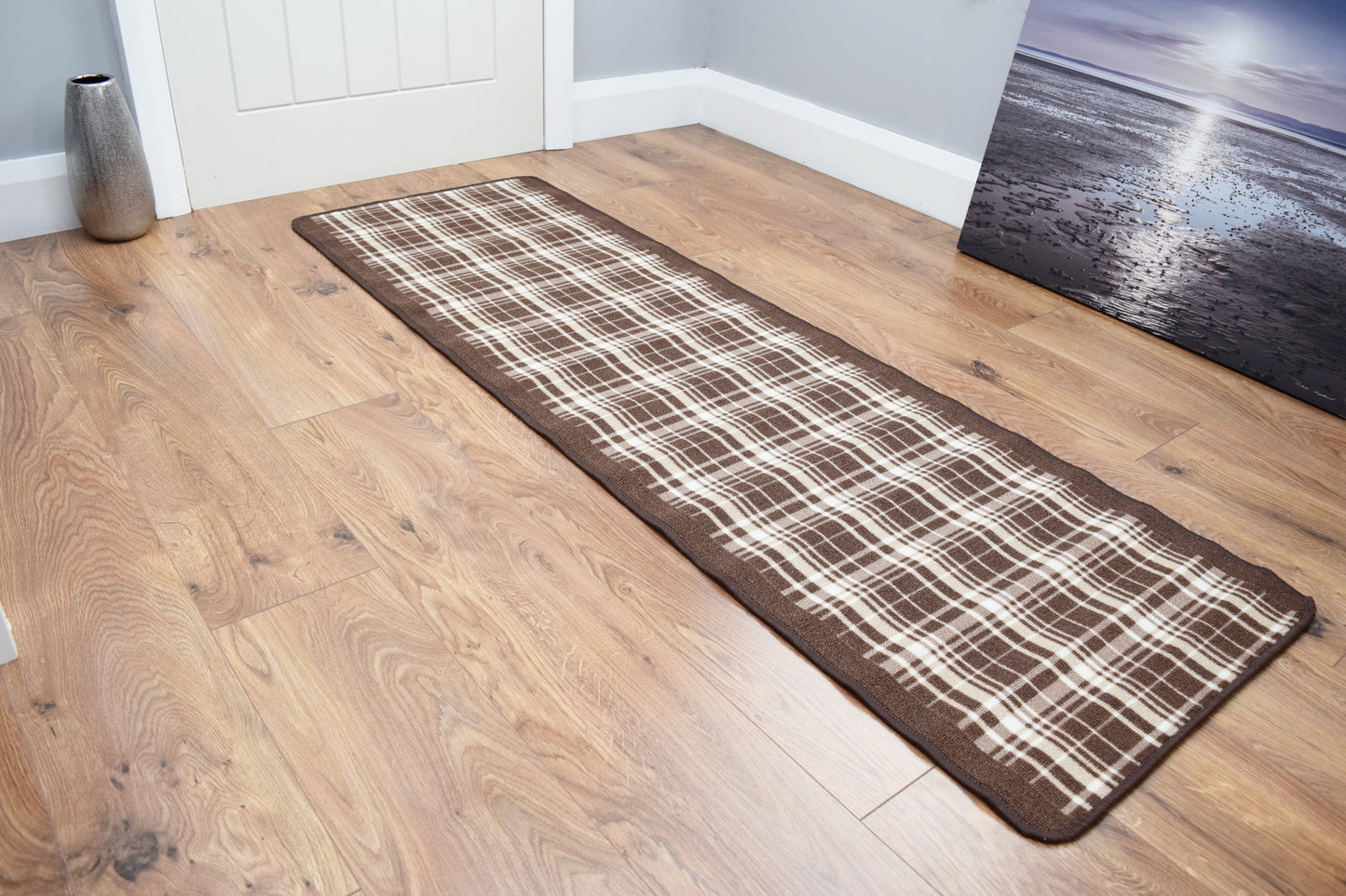 Allerton Range - Tartan Check Set - Brown