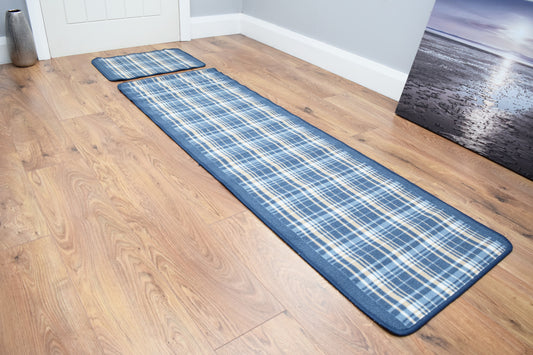 Allerton Range - Tartan Check Set - Blue