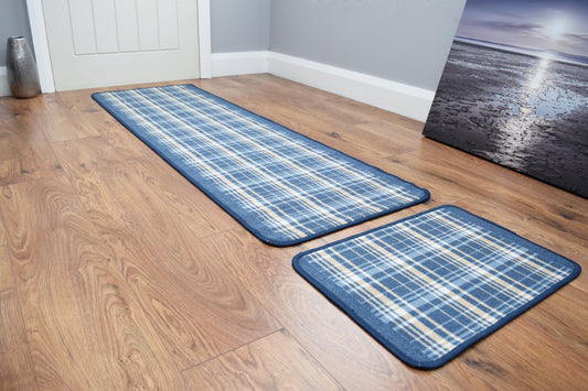 Allerton Range - Tartan Check Set - Blue