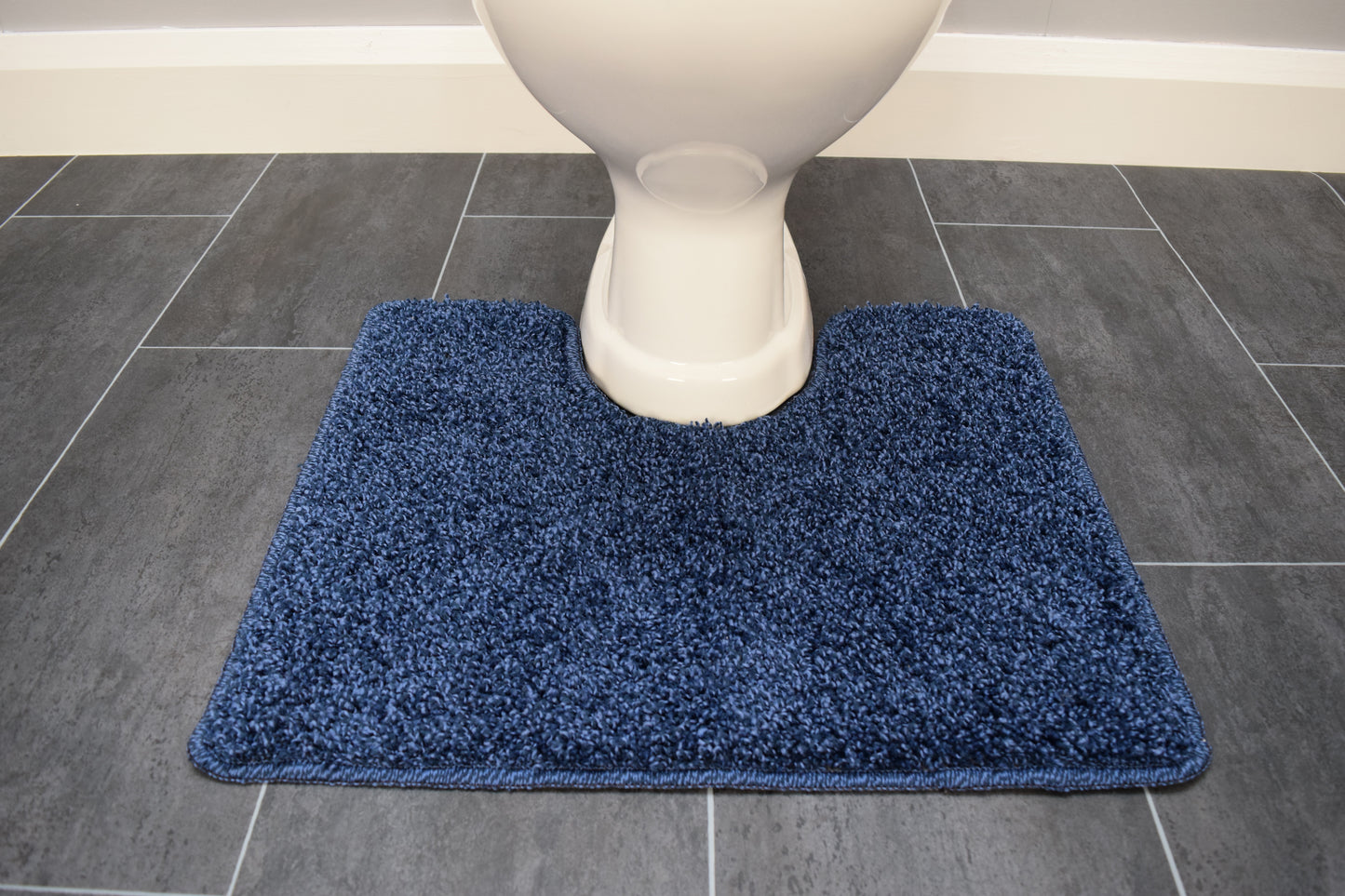 Husky Non Slip Rug - Blue