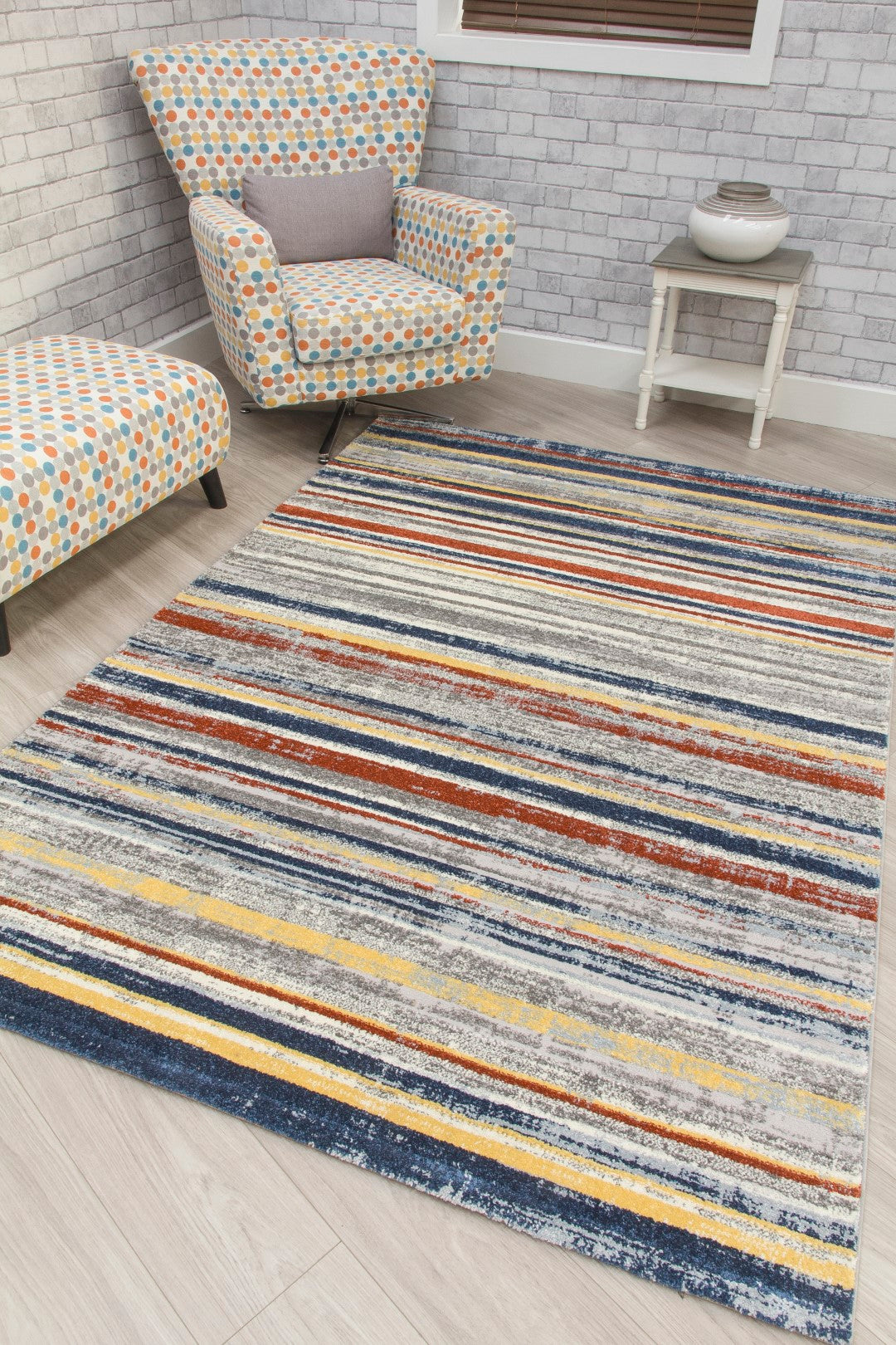 Carousel Rug - Stripes