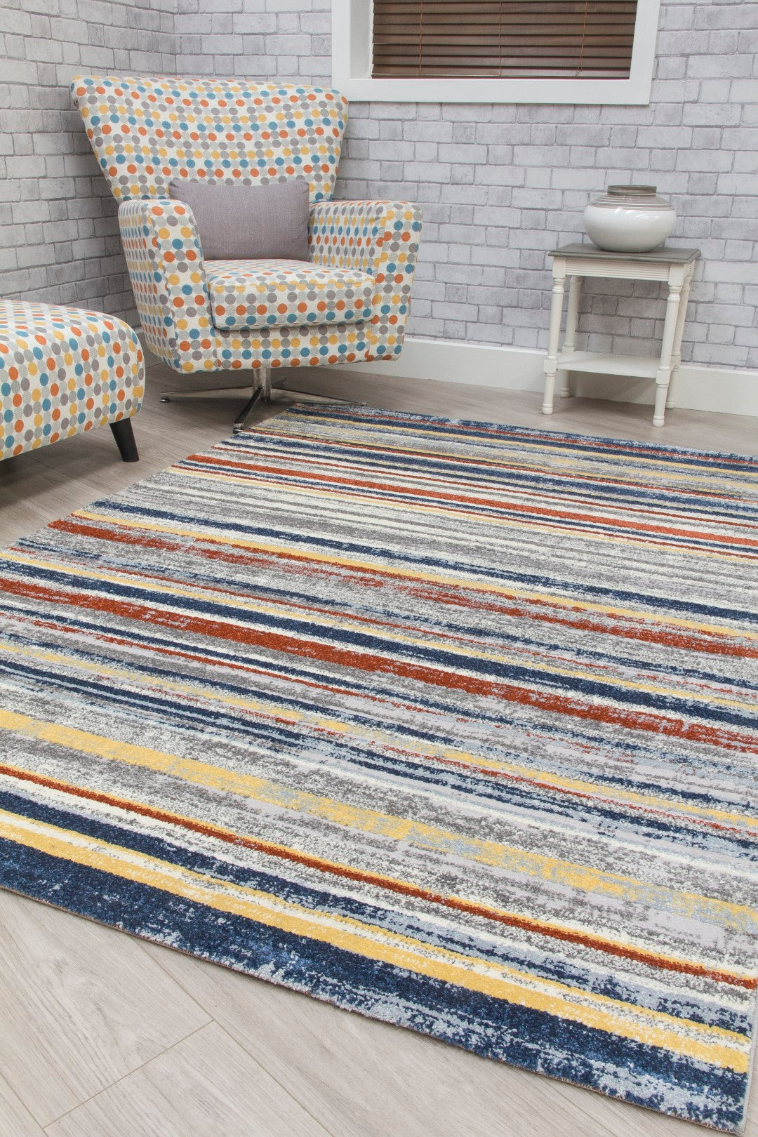 Carousel Rug - Stripes