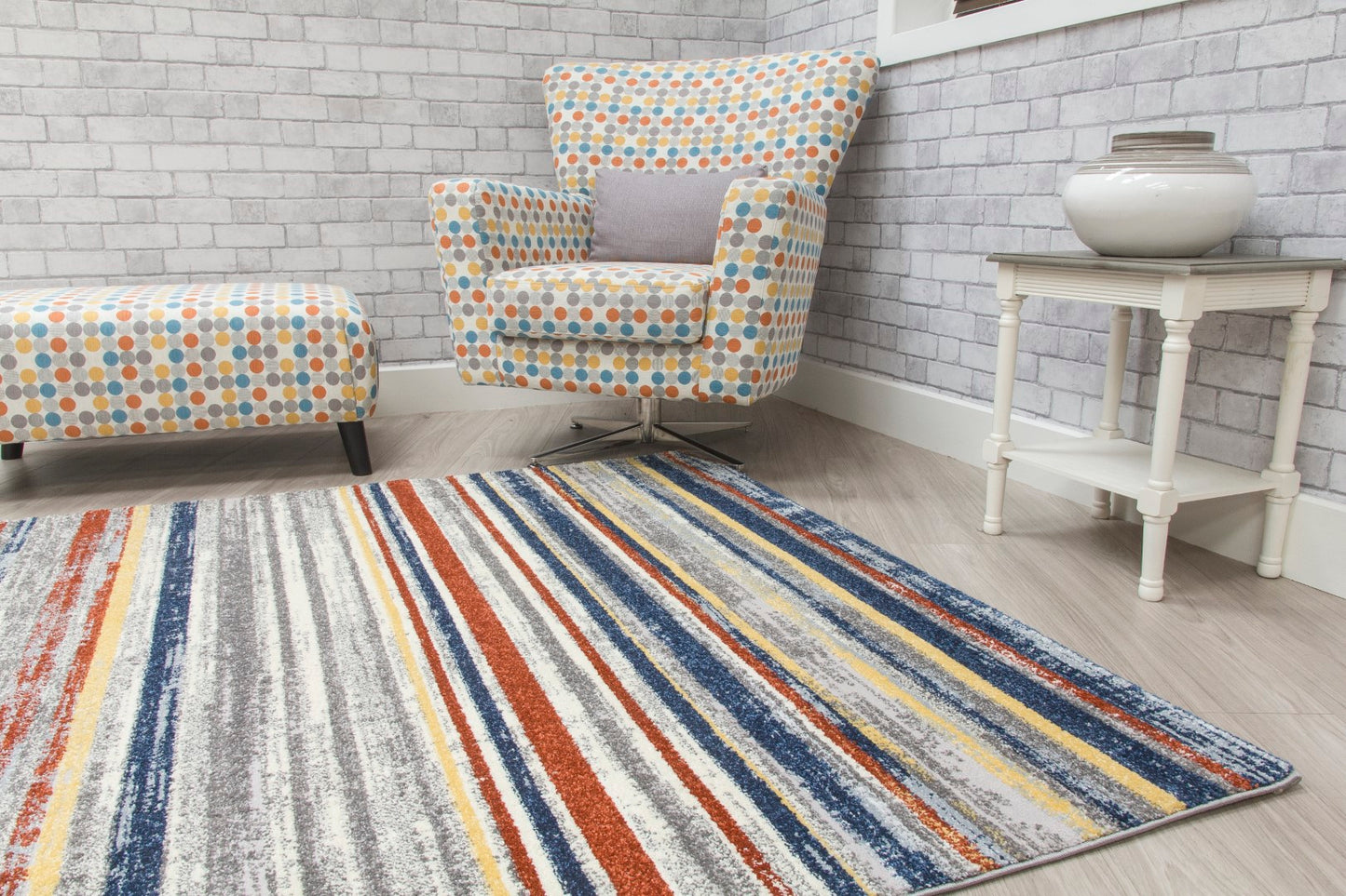 Carousel Rug - Stripes