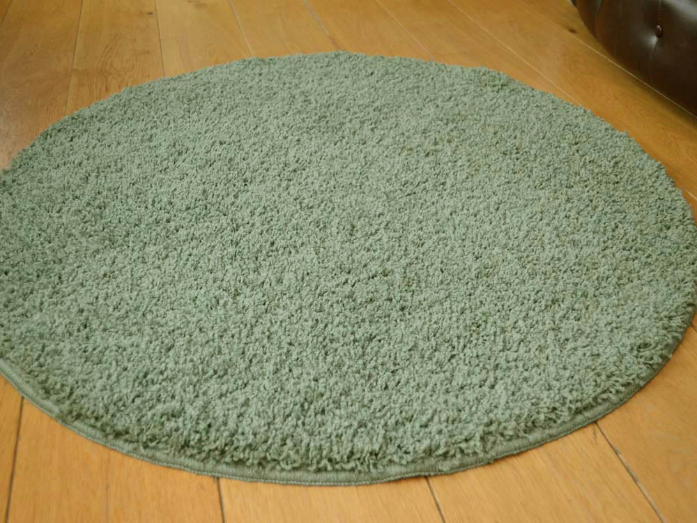 Husky Non Slip Rug - Glade Green