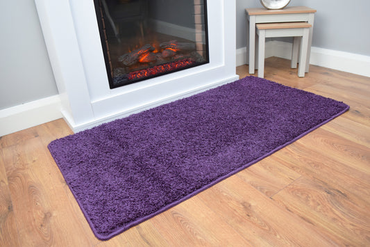 Husky Non Slip Rug - Purple