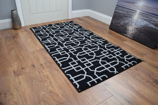 Riviera Siam Mat & Runner - Black