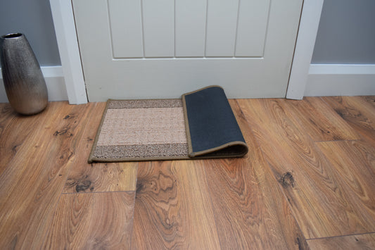 Palermo Doormat - Beige & Brown