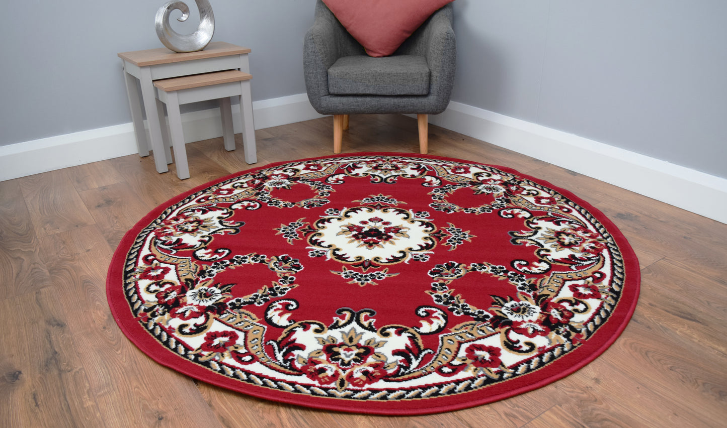 Luna Round Living Room Circle Rug