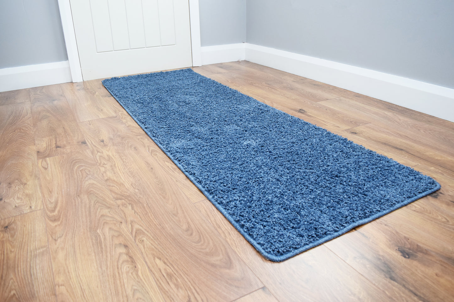 Husky Non Slip Rug - Denim