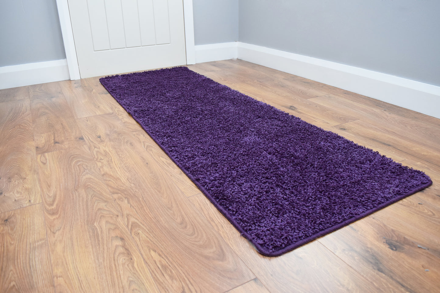 Husky Non Slip Rug - Purple