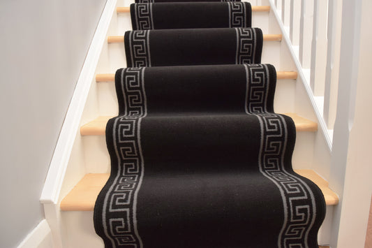 Made To Measure Luna Greek Key - Black