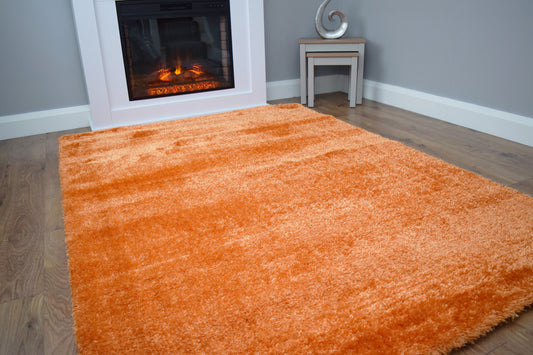 Plush Rug - Orange