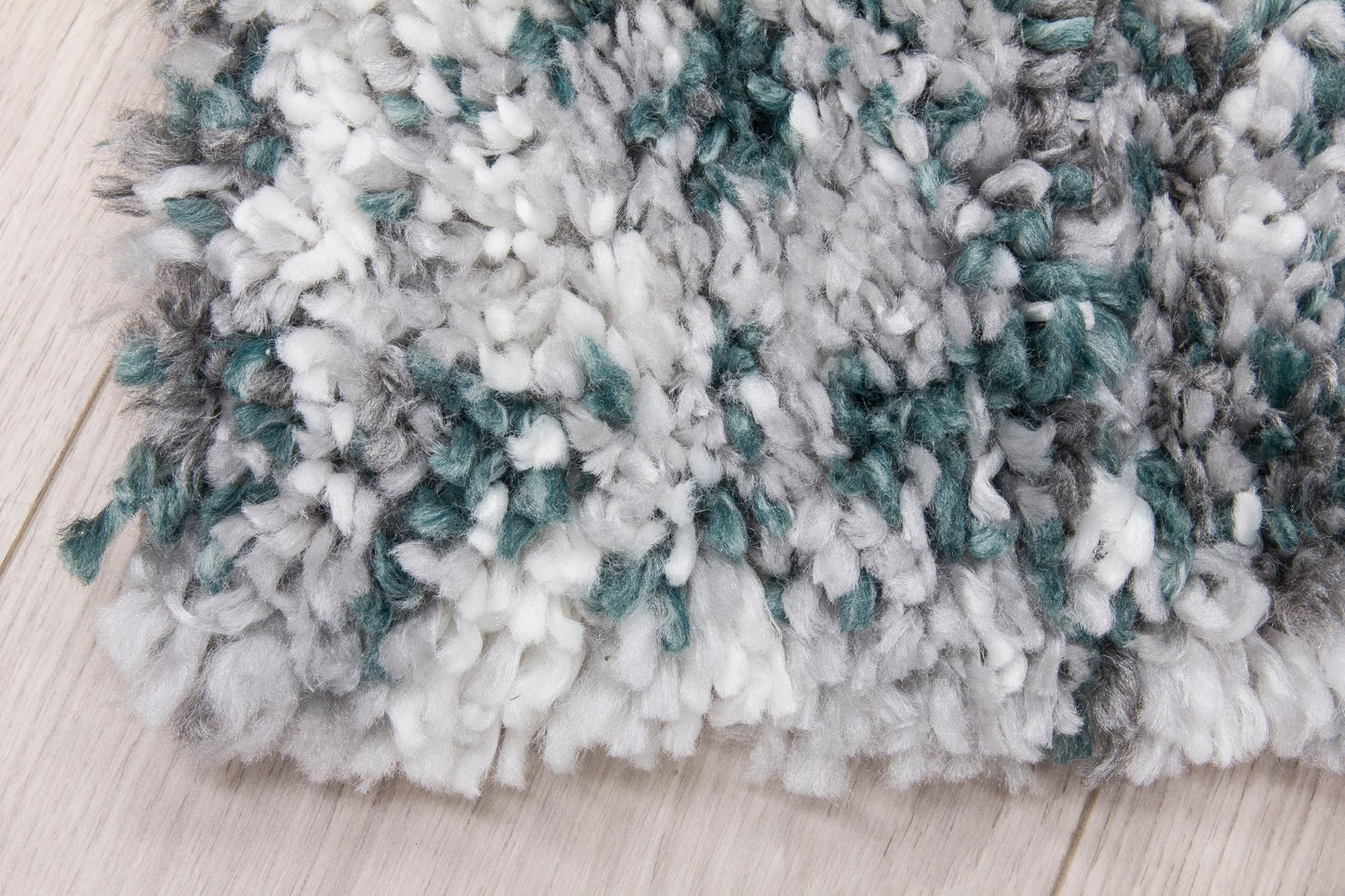 Fantasy Distressed Rug - Grey & Green