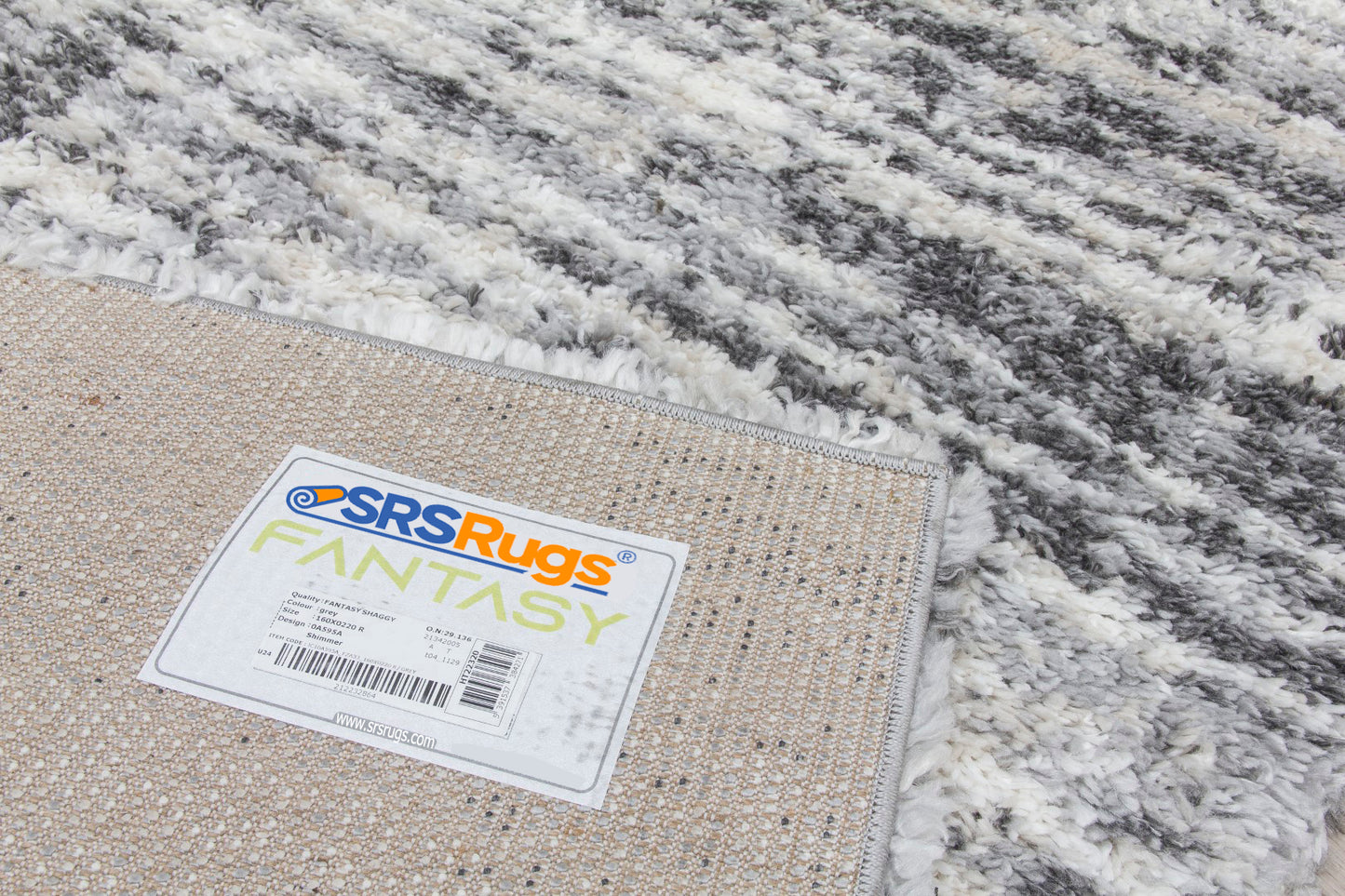 Fantasy Distressed Rug - Grey