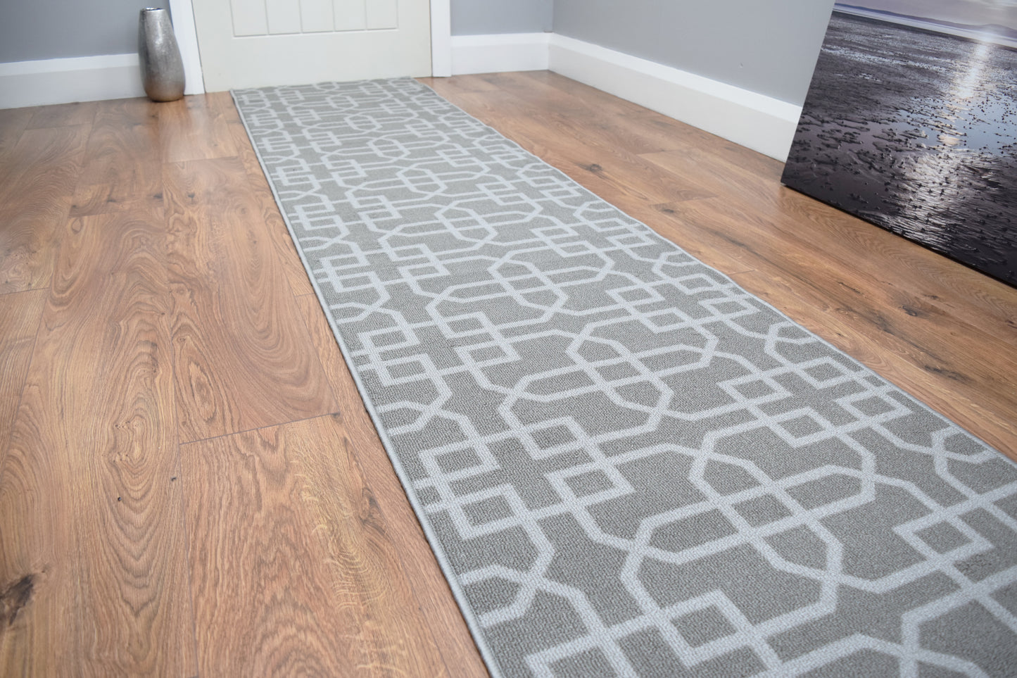 Riviera Siam Mat & Runner - Grey