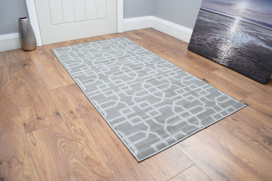 Riviera Siam Mat & Runner - Grey