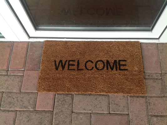 Coir Doormats - Plain Welcome