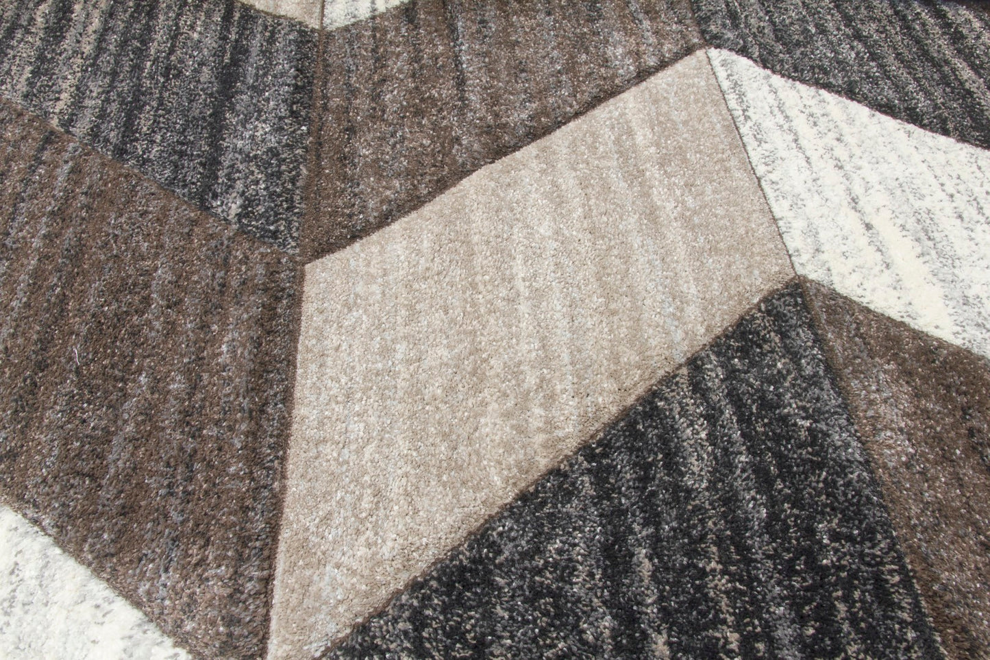 Impulse Range - Chevron Greige (Beige & Grey)