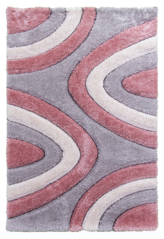 Luxus Ripple Rug - Pink