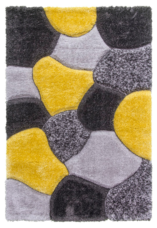 Luxus Stone Rug - Yellow