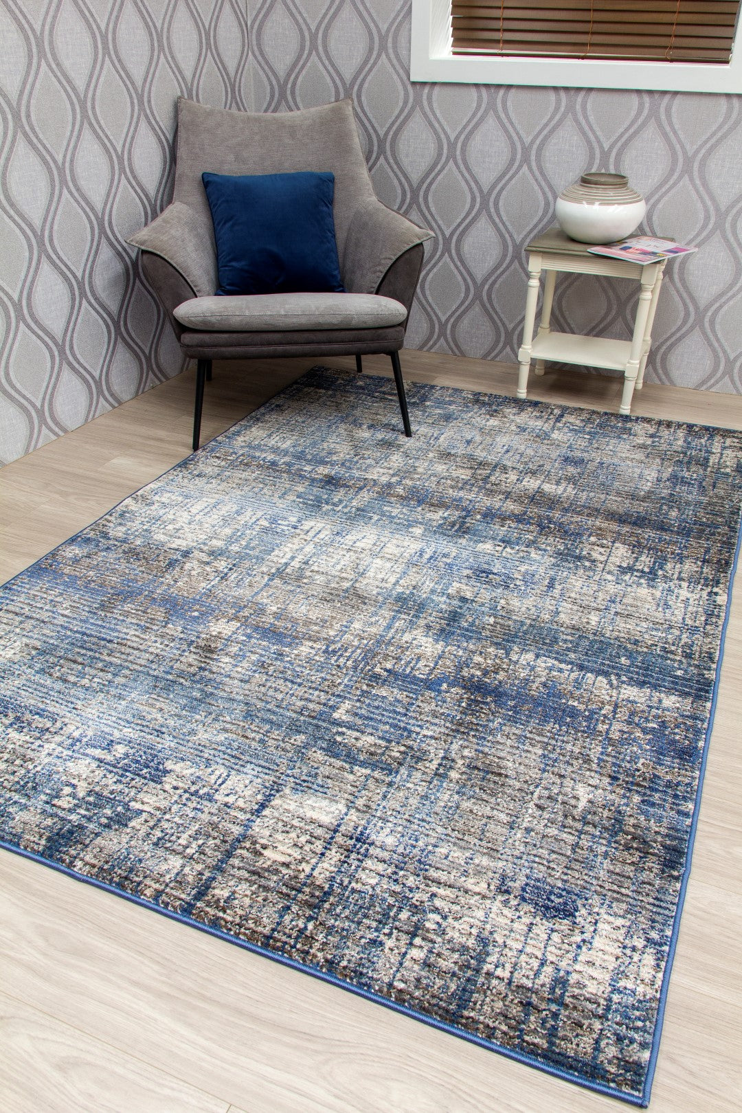 Mystique Bohemian Rug Blue