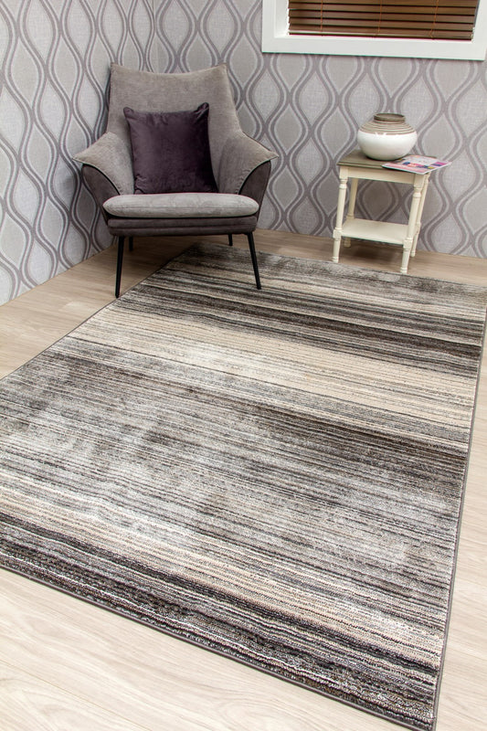 Mystique Linea Rug Grey