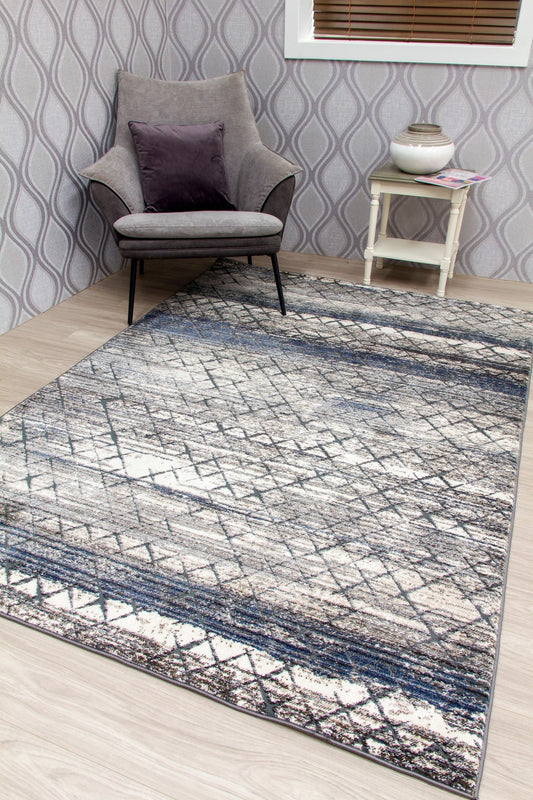 Mystique Tetra Rug Grey