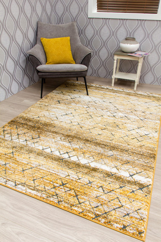 Mystique Tetra Rug Ochre