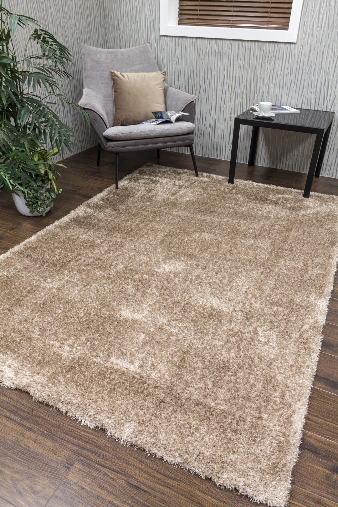 Plush Rug - Beige