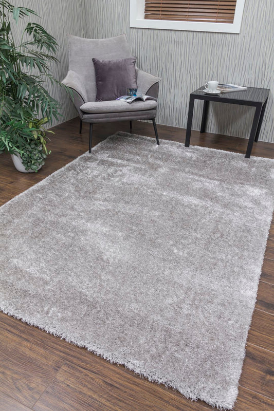 Plush Rug - Grey