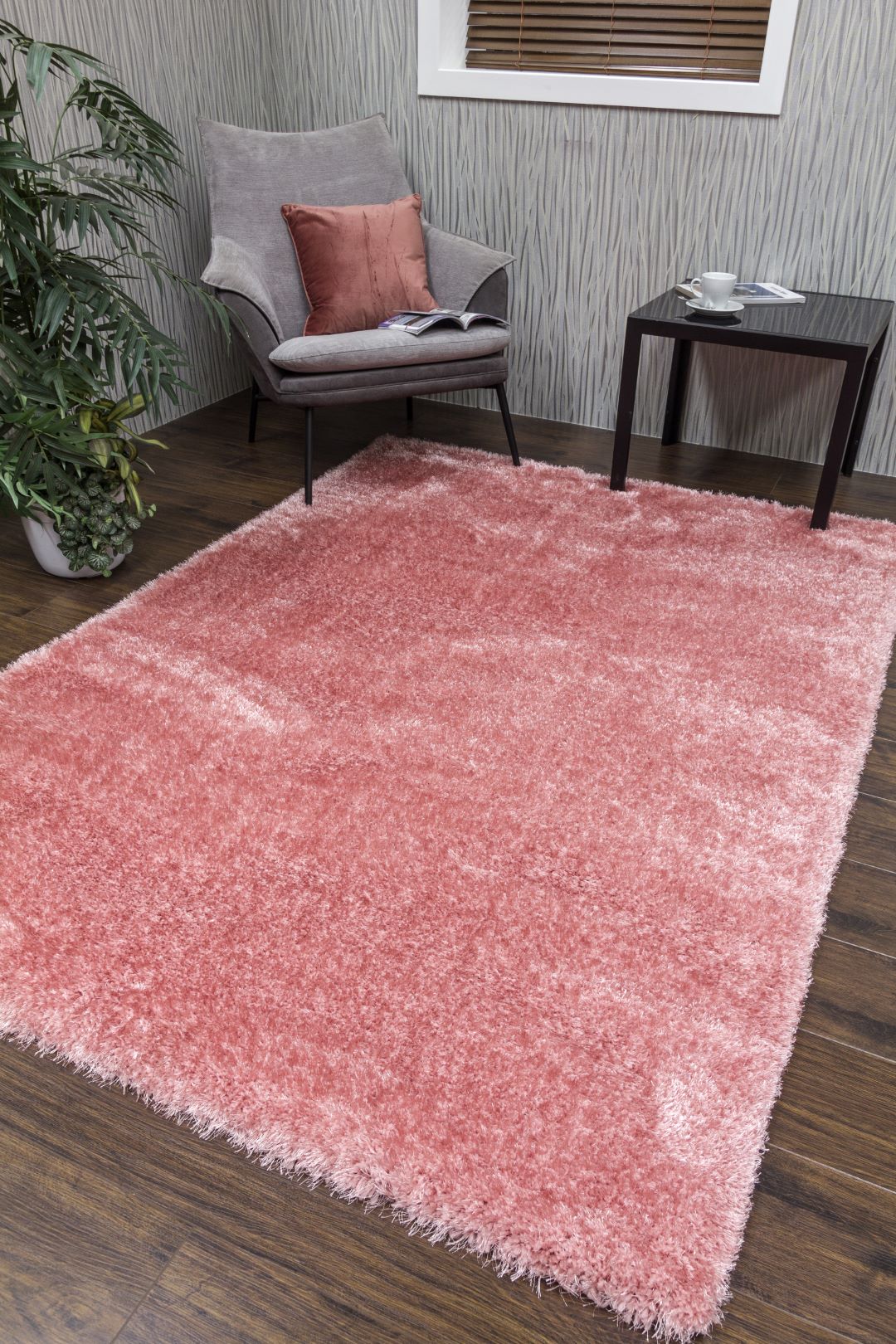 Plush Rug - Pink