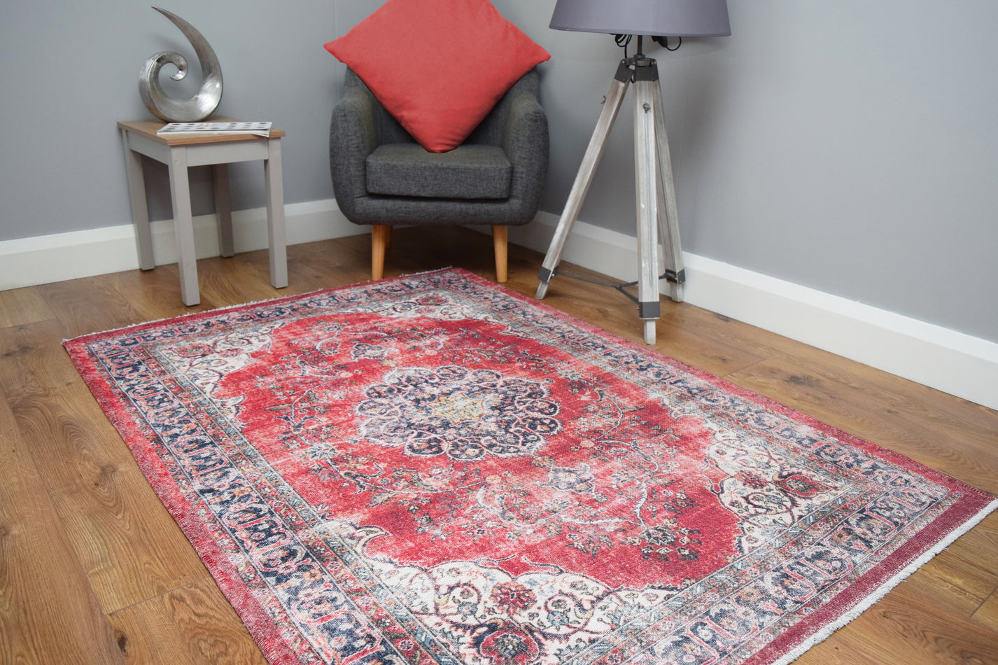 Modena Rug - Rosso – SuperRugStore