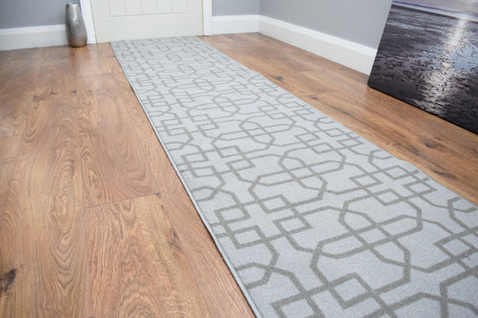 Riviera Siam Mat & Runner - Silver