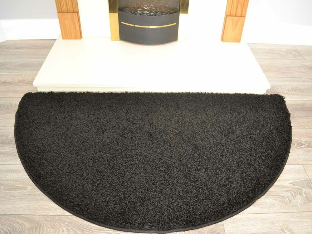 Husky Non Slip Rug - Black