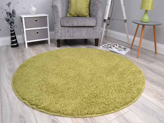 Husky Non Slip Rug - Meadow Green