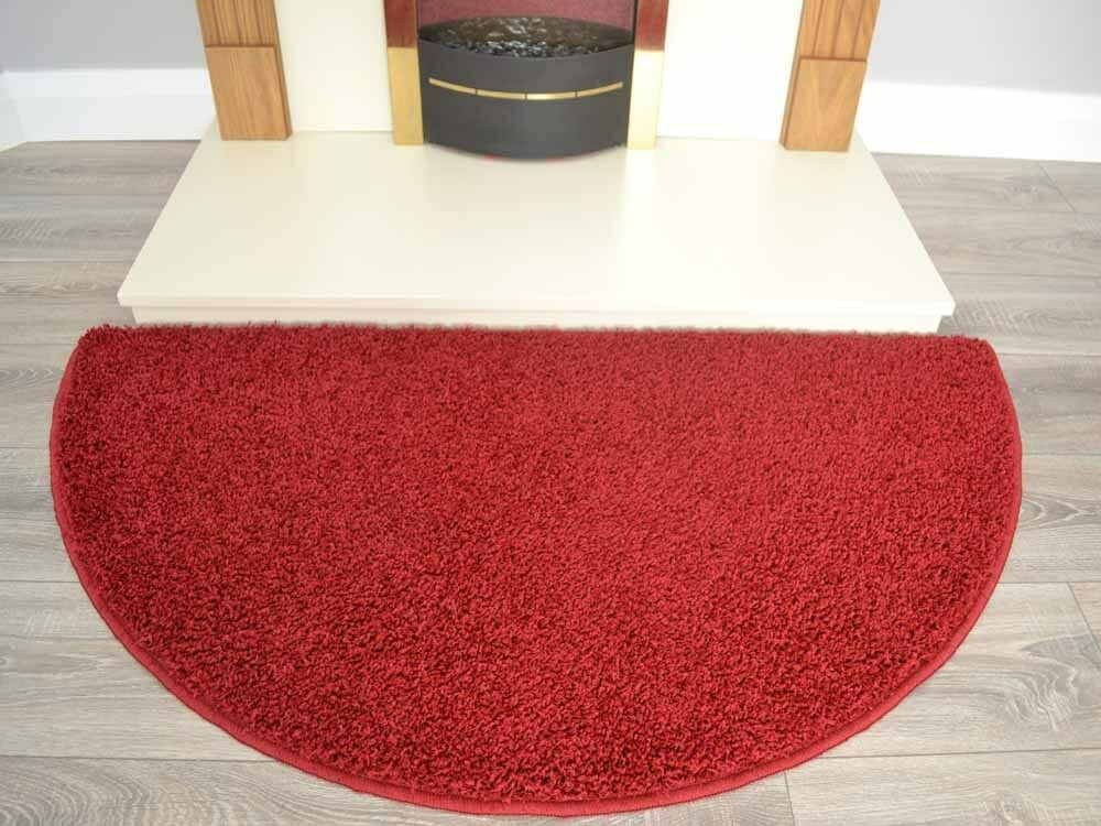 Husky Non Slip Rug - Red