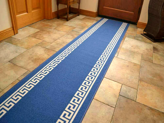 Made To Measure Riviera Greek Key - Blue